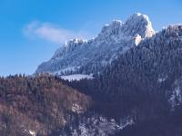 Kampenwand über Schloß Hohenaschau